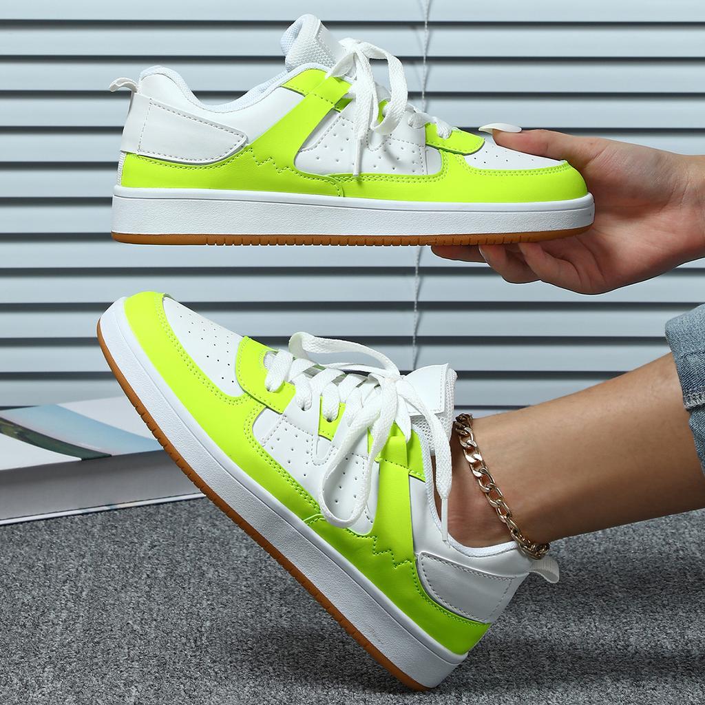 Women Chunky Shoes Trendy Platform Shoes Classic Board Shoes Men PU Leather Casual Sneakers for Outdoor Walking Traveling Jogging