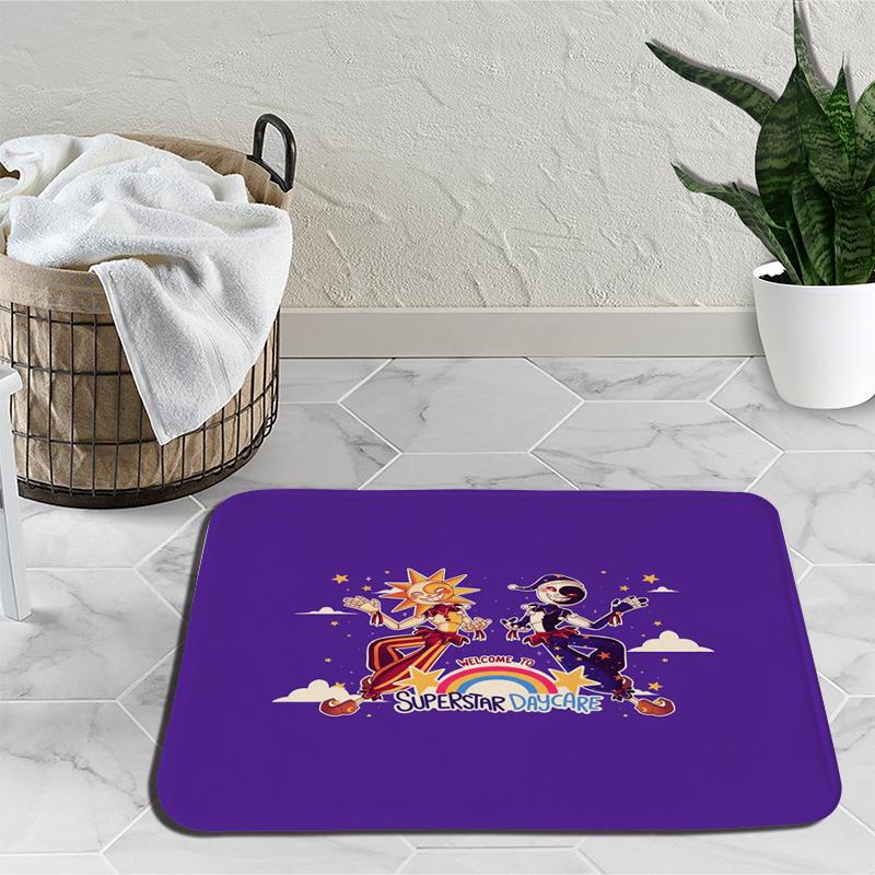 Tappeto da Pavimento Sundrop Moondrop Cartone Animato Breach Alba Tappeto Soggiorno Domestico Decorazione Pavimento Interno Tappetino Antiscivolo