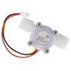 1Pcs Water Hall Flow Effect Sensor Control Flowmeter G1/4 For Water Cooler