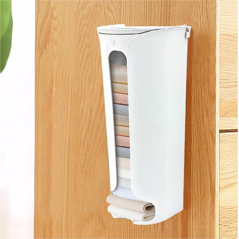 Unterwäsche-Aufbewahrungsbox, Haushalts-Lazy-Wall-Müllsack-Aufbewahrungsbox, Wandbehang, Extraktor-freies Stanzen, Socken-Organizer-Box