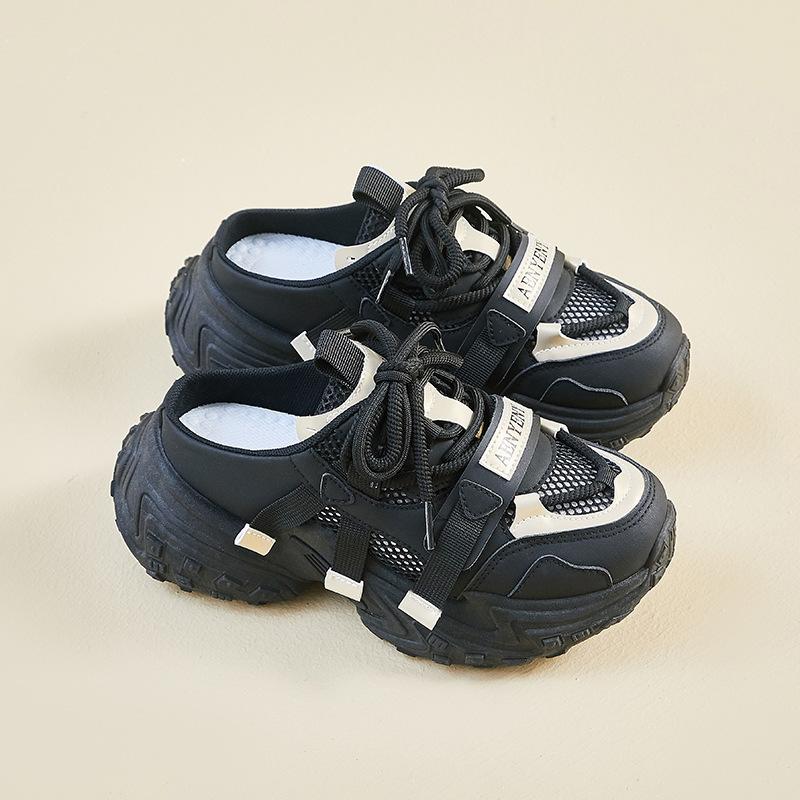 New Half-support Dad Shoes for Women In Summer Students' Leisure Mesh Breathable and Heightened