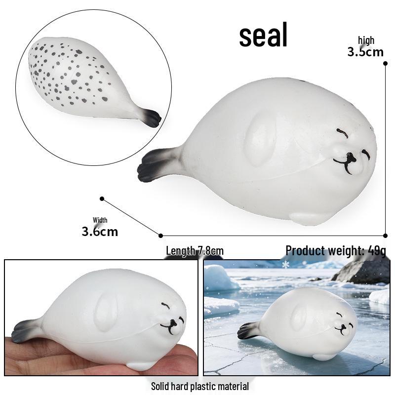 Solid Cute Animal Models: Squirrel, Shiba Inu, Teddy, Hamster, Panda, Flying Squirrel Car/Desktop Ornaments