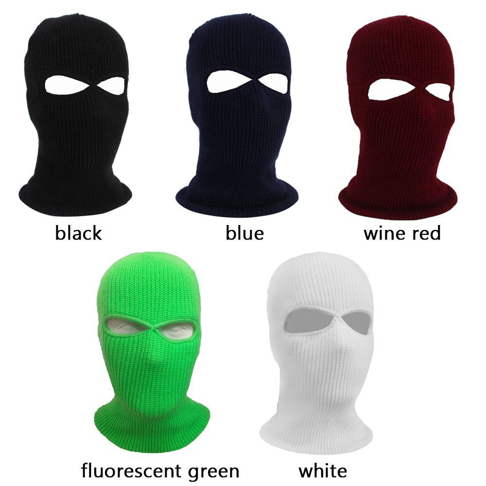 Fashion Women Men Motorbike Full Face Ski Hat Hat Balaclava Hood Winter Knit Cap