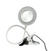 Adjustable Levels LED Magnifying Glass Lamp 5X Magnification Clip On Desk Lamp  Tattoo Art