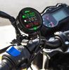 FMTMORFM05 Motorcycle Multimeter, Voltmeter, , Clock, Stopwatch, USB Charging Port, 5 in 1 Small,