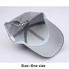 Unisex Reflective Luminous Cap Adjustable Sun Protection Sun Visor Breathable Lightweight Hip Hop Baseball Cap
