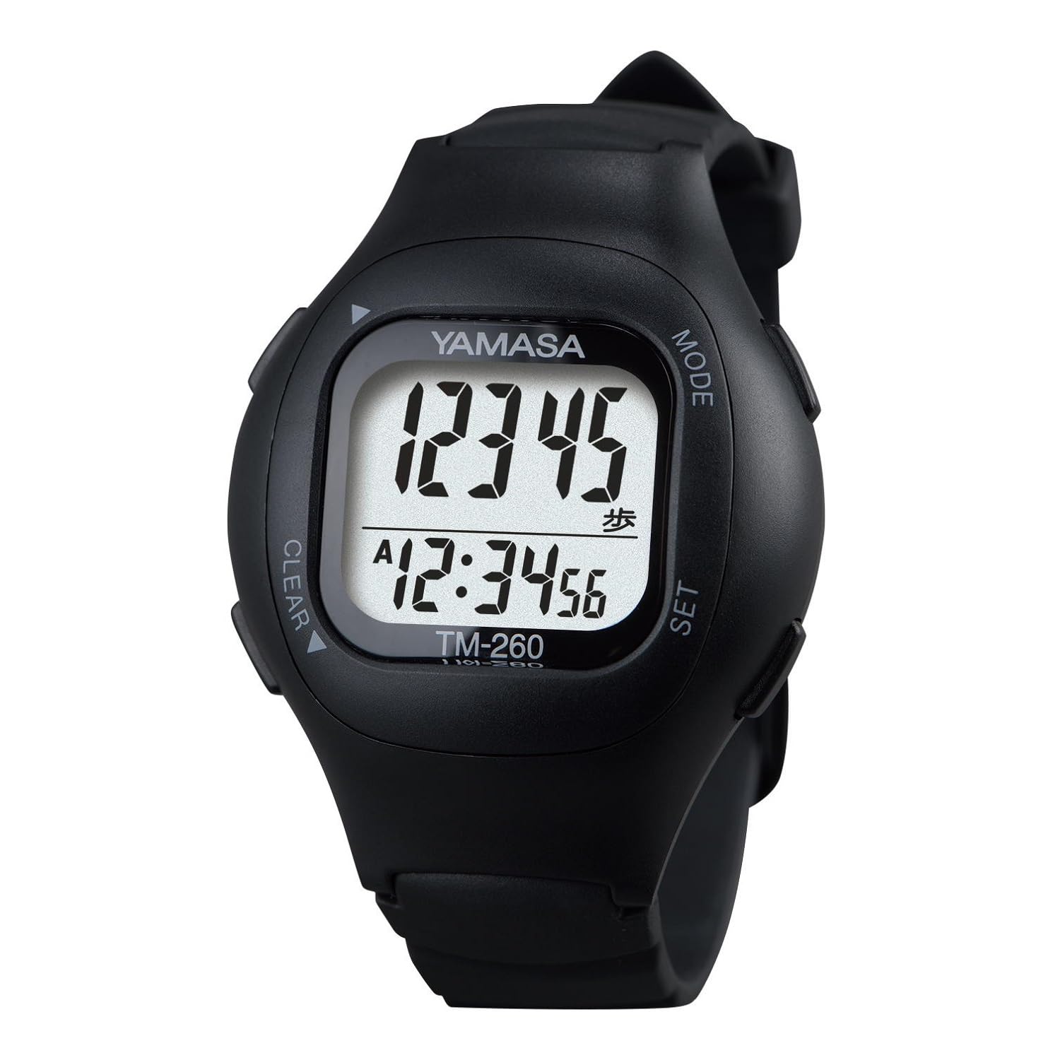Часы-шагомер WATCH MANPO TM-260B Черные