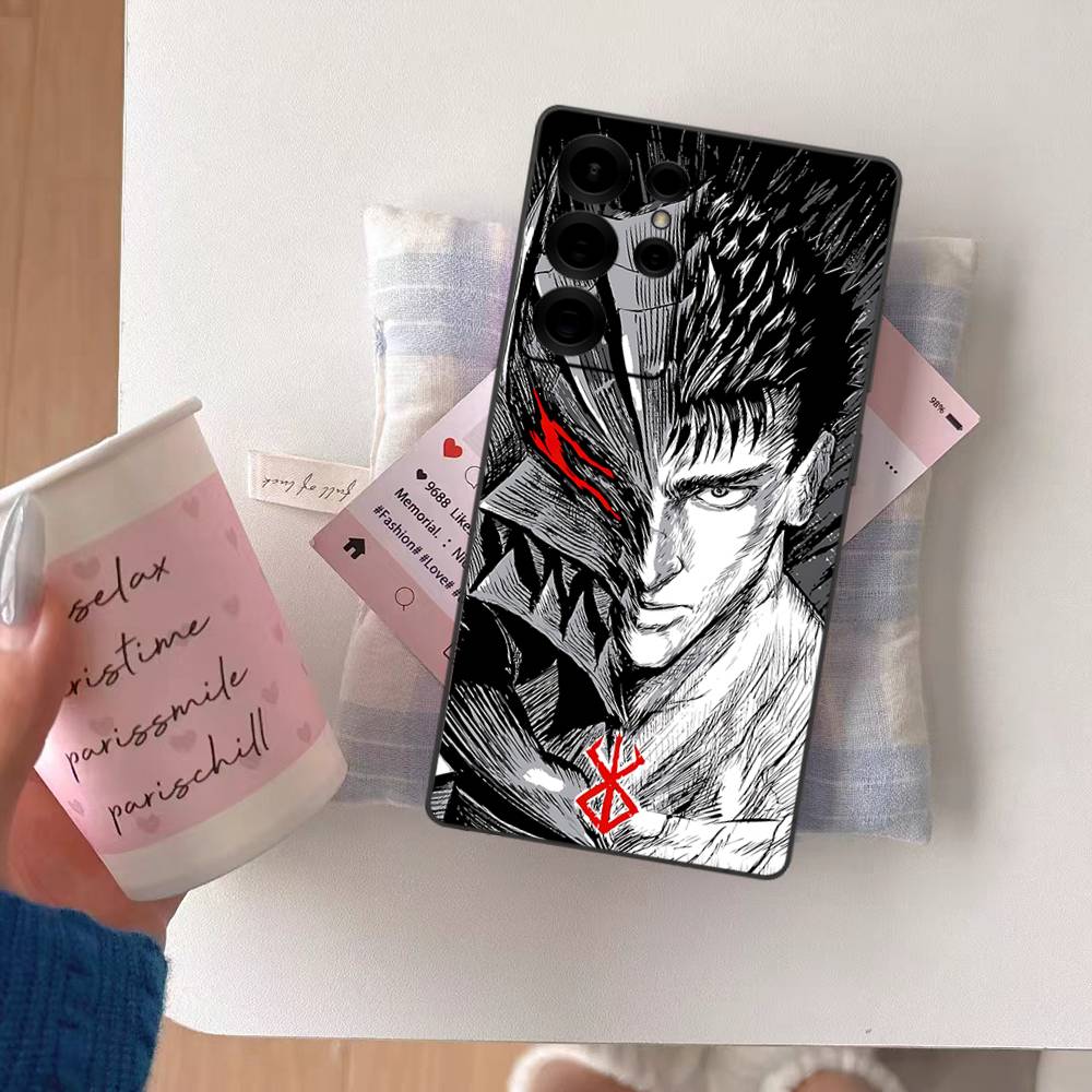 

Berserk Guts Hot Anime Phone Case For Samsung A 52 53 21 32 13 12 71 31 51 40 72 73 70 22 42 50 30 20 21 Shell Samsung A40