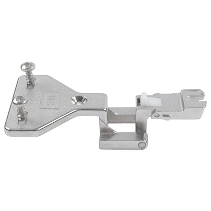 HERRAJES ALK - BISAGRA OFICINA S-13mm 270/230 NIQUELADO 73101S/RO COSTADOS DE 19mm. SOLAPADA DE 13mm.