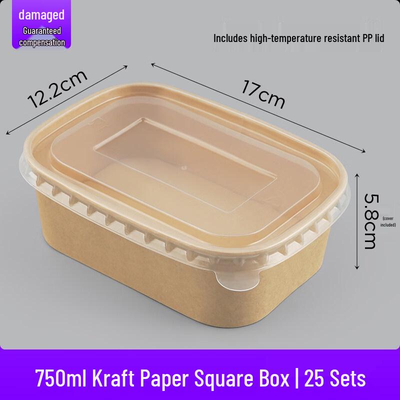Eco-Friendly Disposable Takeaway Box