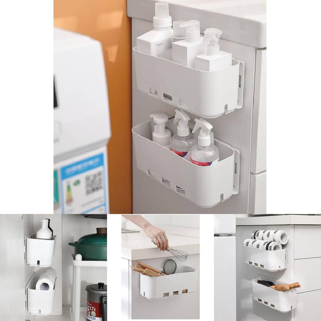 Modern Minimalist Pp Expandable Storage Shelf For Kitchen Bathroom Closet Organizer