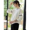 Mokana Women's Color-Block Round Neck Knit Sweater