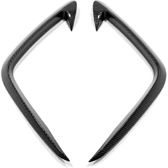 Auto Accessoires Geschikt voor Hyundai Tucson 2025 2024 2023 2022 Mistlicht Sierstrip Afdekking Voorste Mistlicht Wenkbrauw Spoiler (Koolstofvezelstijl) 2 STUKS ABS