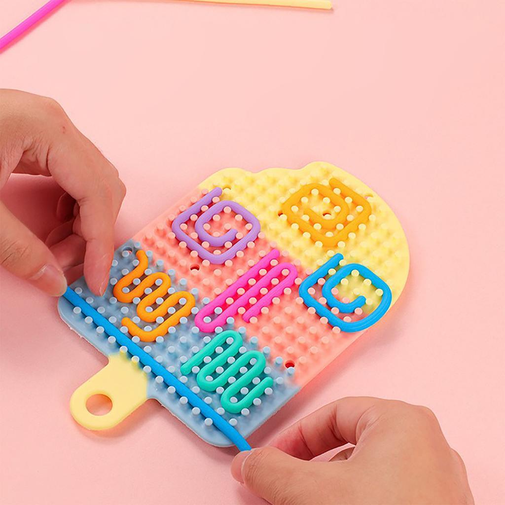Sensory Space Activity Board Decompression Board Silicone Children'S Day Puzzle Toy