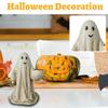 Halloween Cartoon And Cat Figurines – Holiday Tabletop Decorations For Home And Party Atmosphere