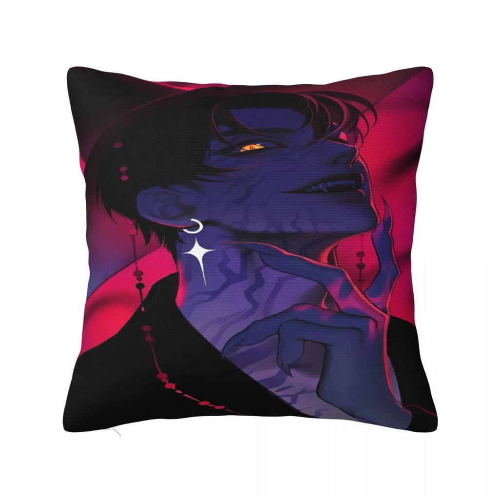 Huntri Girl Group K-pop Demon Hunters Pillowcases Cushion Cover Flim 2025 Pillow Covers Sofa Decoration Zipper Multi Size