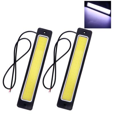 Daytime Running Light Flexible Bendable Day Time Lights 2pcs Car-styling Waterproof Super Bright COB Fog Lamp LED Car DRL