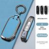 Zinc Alloy Leather Car Remote Key Case Protector Bag For Kia Sportage R Gt Stinger Sorento Ceed Cerato Forte Niro Soul Telluride