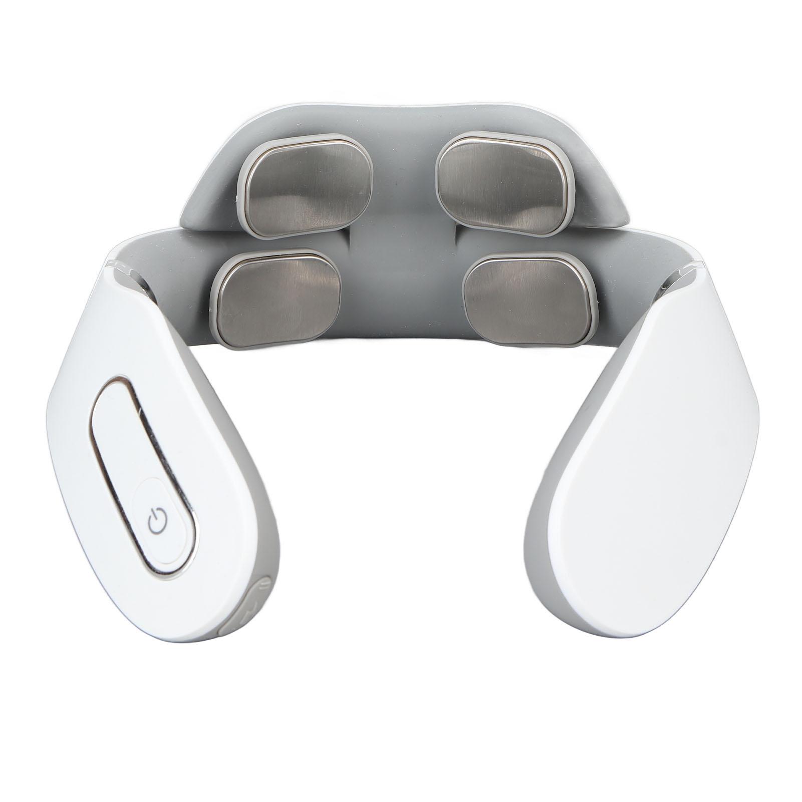 

Электрический импульсный массажер для шеи, 5 режимов, 20 уровней интенсивности, беспроводной массажер для расслабления шеи