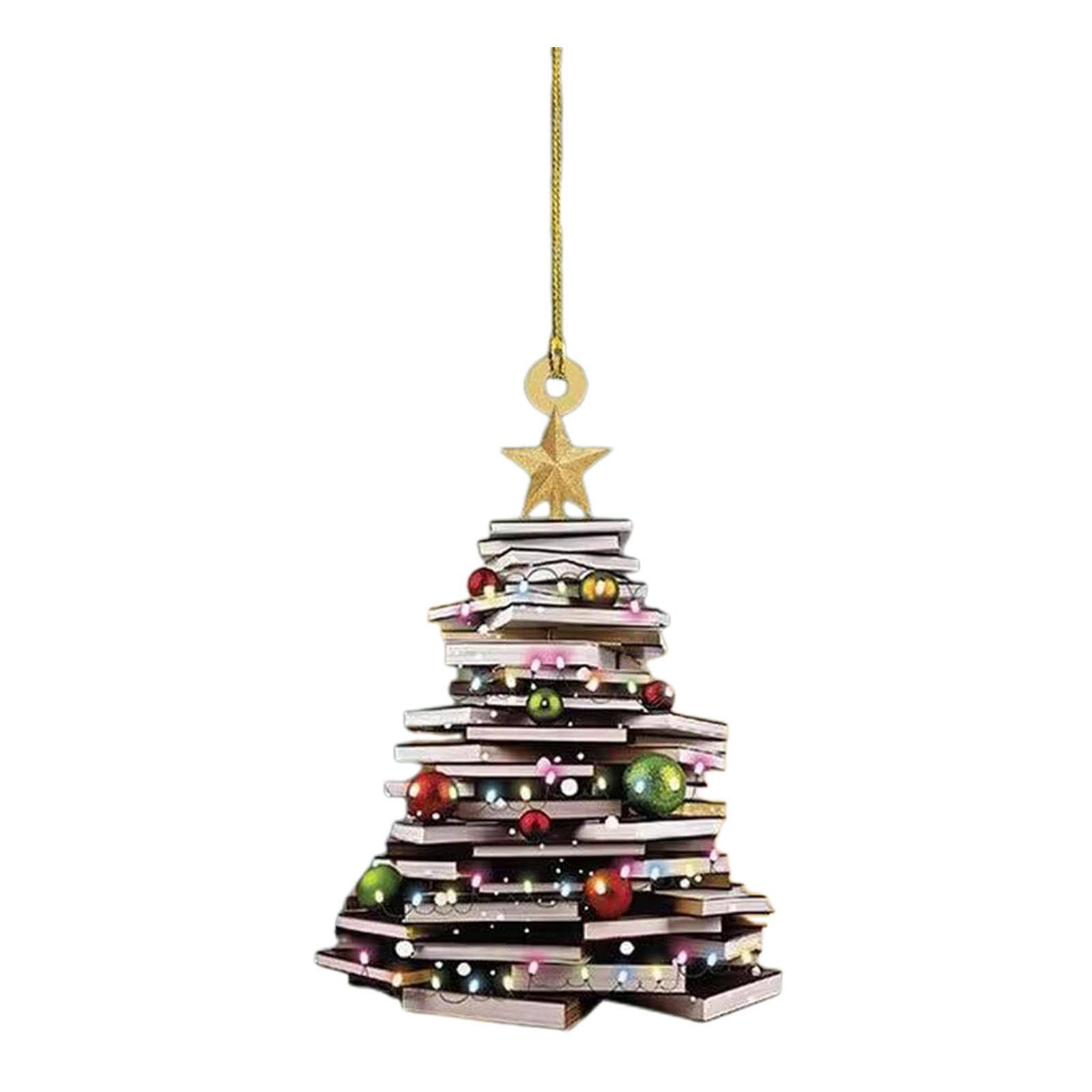 

Horror Movie Theme Pendant,8cm Creative Xmas Flat Hanging Ornament Christmas Tree Pendants Craft Collection,Xmas Party Tree Decor,Birthday Gift