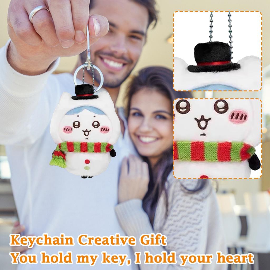 Cartoon Cute Doll Plush Toy Keychain Small Pendant