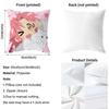 Classic Anime Lucky Star Cushion Cover Soft & Easy-Wash Pillow Case – Versatile For Couch, Bed, Travel And Office