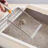 1pcs Stainless Steel Fine Mesh Cat Litter Scoop Easy To Clean Non-Stick Shovel For Reptiles Sand Efficient Durable Litter Scoop