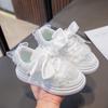 Sneakers a Rete da Principessa - Scarpe Traspiranti Primavera/Estate/Autunno per Bambine, Calzature Casual Bianche per Bambini 2026
