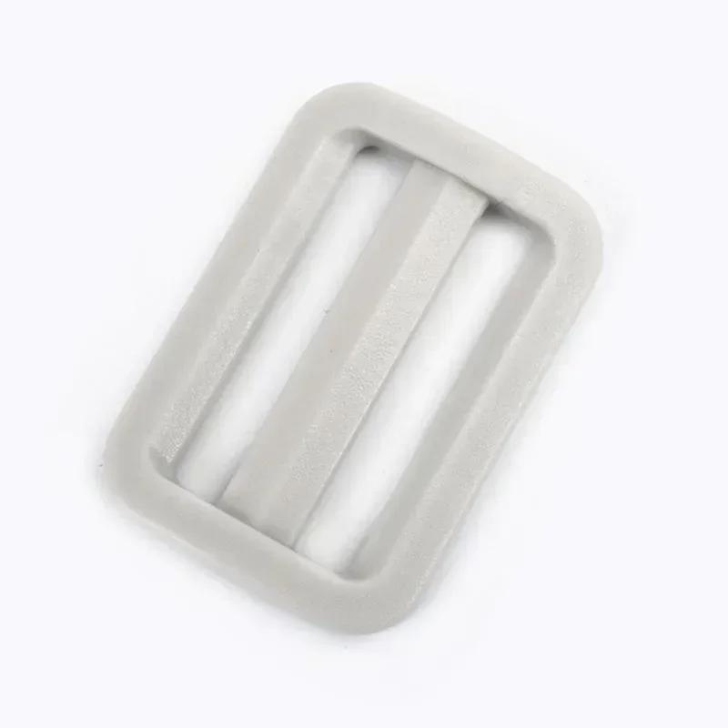 20Pcs Meetee 25/32/38mm Plastic Ring Buckles Tri-Glide Slider Adjuster Belt Buckle Dog Collar Clasp Hooks DIY Sewing Accessories