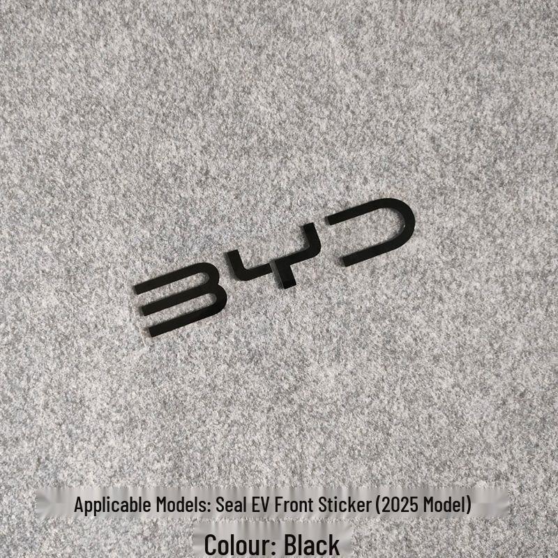 BYD Seal EV Car Logo Sticker for Color Change & Decoration (EVDMI 05, DMI 07, DMI 06, GT 06)