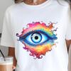 Third Eye Graphic Tee, Mystical T-Shirt, Gift For Her, Boho Style, Festival Wear, Best Friend Gift, Unique Gift, Witchy Vibe Shirt, Fun Tee