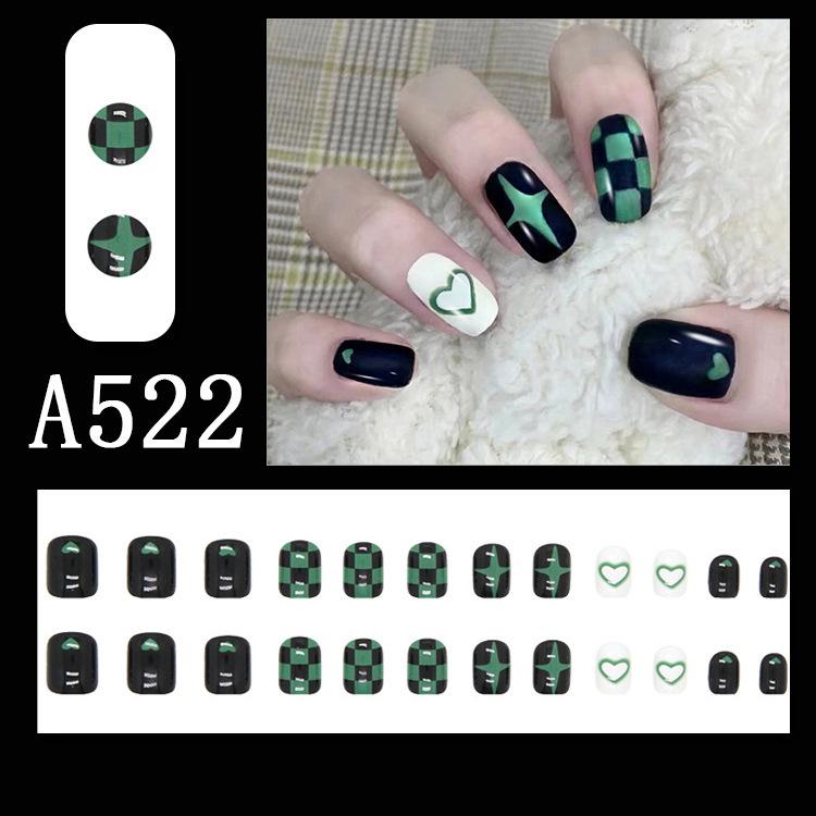 Summer Fresh French Line Cool Style Detachable Nail Art Tips