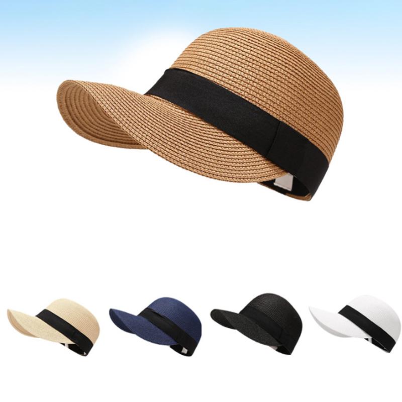 Straw Hat  Outdoor Student Leisure Hat Sunscreen Summer Baseball Cap