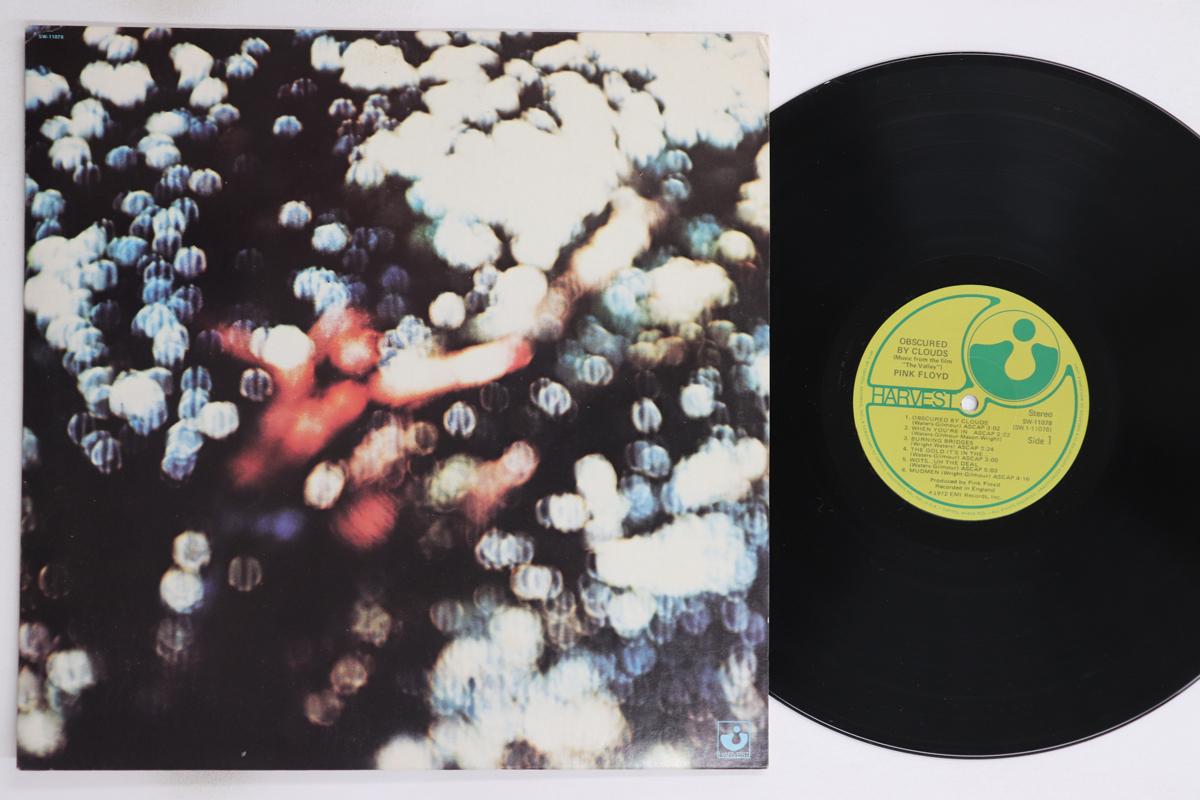 Виниловая пластинка PINK FLOYD Obscured By Clouds SW11078 HARVEST 1975 США Рок Б/у