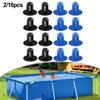 Strainer Hole Cover Set for Intex Pools Replacement Parts To Prevent Water Leakage Available In 2 or 16 Piece Options