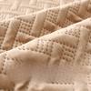 Stretch Fabric Dutch Velvet Sofa Cover Striped Pattern Dustproof Sofa Cover  Bedroom