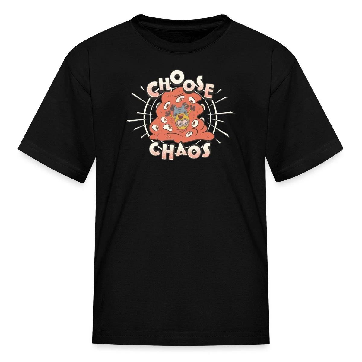 Minions Slogan Choose Chaos Kid s T-Shirt L