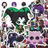 73PCS The Freak Circus Pierrot Anime Stickers Cartoon Graffiti Decals Helmet Skateboard Laptop Motorcycle Sticker Decor