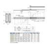 Sugatsune Industrial All Stainless Steel Slide Rail SNS35D, 1 Piece (One Side) SNS35D-30