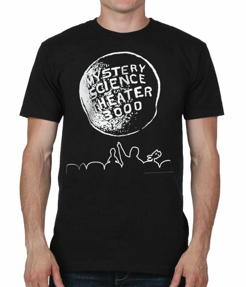 

Mystery Science Theater 3000 T-T-Shirt, MST3K Front Row, Unisex Sci-Fi Tee 4XL
