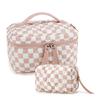 BAGSMART Ladies Portable Cosmetic Bag Large-capacity Travel Washing Bag  Makeup Storage Bag High Appearance Index