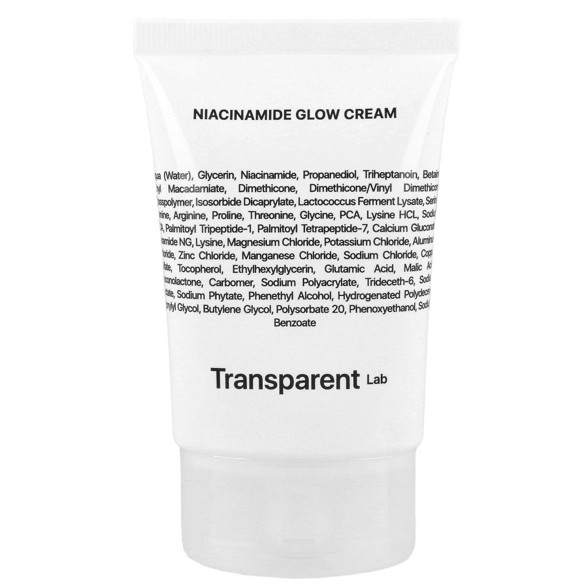 

Transparent Lab - Niacinamide Glow Cream, 50 мл - Освітлюючий крем з ніацинамідом