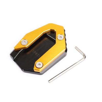 Bruce & Shark Yamaha MT09 FZ09 Tracer 900 15-19 Kickstand Side Stand Stand Stand Plate Extension Aluminum Gold