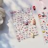 Sanrio Hello Kitty Nail Stickerself-Adhesive Decals Nail Art Decoration Diy Manicure Design