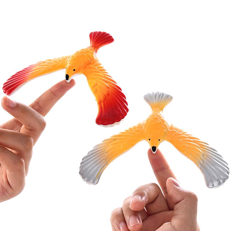 1Set Balancing Bird + Pyramid Magic Physics Science Enlightenment Kid Toy Gifts