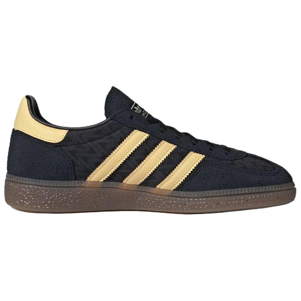 adidas Scarpe da Ginnastica da Donna Handball Spezial Nero Core Tinta Arancio Suola in Gomma IH1498