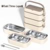 ZZ 304 SS Microwaveable Multi-Layer Bento Lunch Box