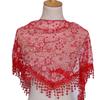 Korean Style Women Lace Scarf Spring Lady Solid Color Hollow-Out Triangular Scarves Soft Shawl Foulard Female Wrap Shawls New