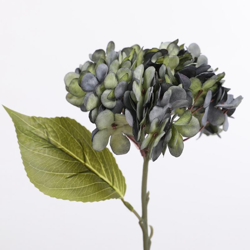Artificial Hydrangea Silk Flowers Home Vases Table Accessories Wedding Wall Diy Gift Box Bridal Bouquet Holiday Party Decoration