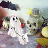 1× Cute Ghost Walking Dog Statue For Dining Table ,Office, Halloween Decoration